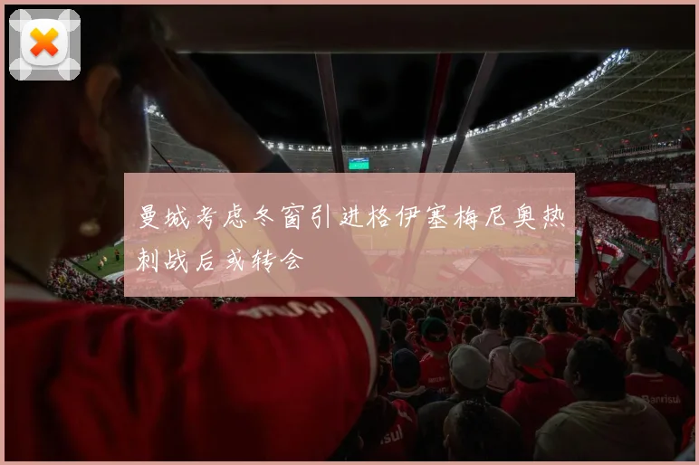 曼城考虑冬窗引进格伊塞梅尼奥热刺战后或转会