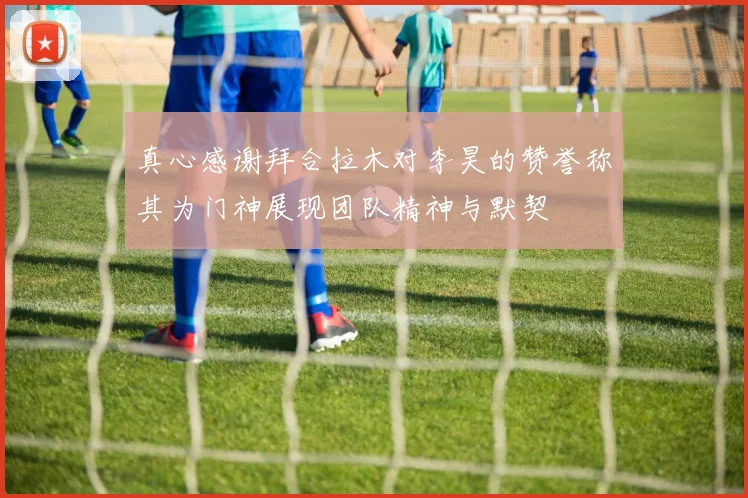 真心感谢拜合拉木对李昊的赞誉称其为门神展现团队精神与默契